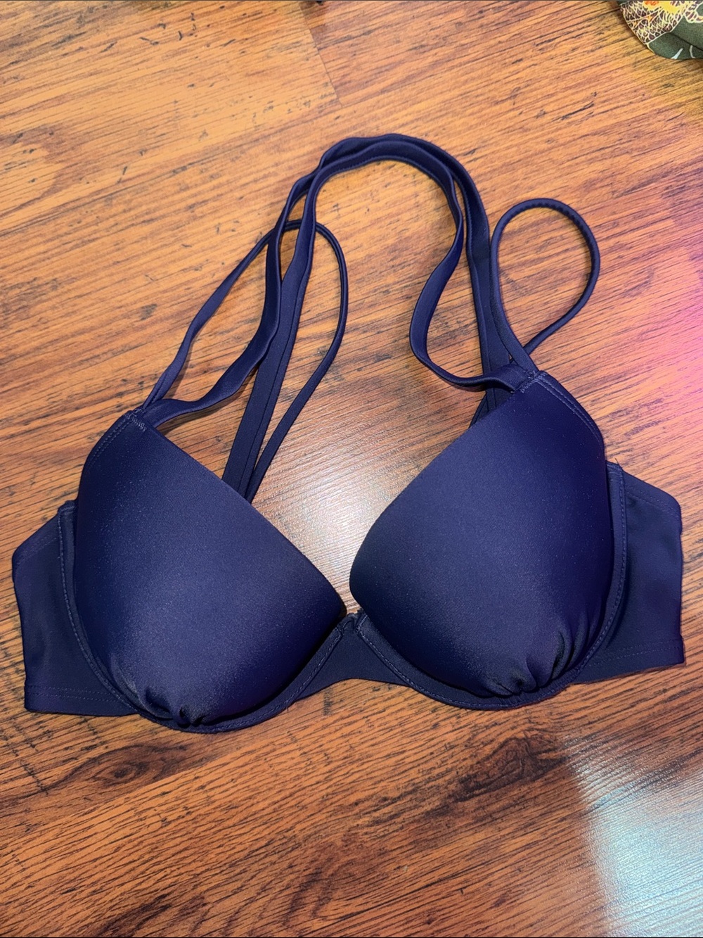 Navy Blue Women's Push-Up Bra 29.T